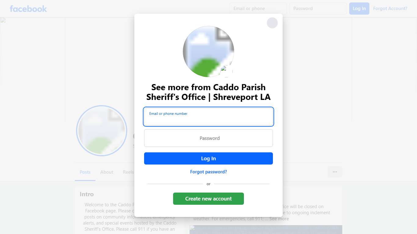 Caddo Parish Sheriff's Office Shreveport LA Facebook
